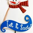 thumbnail image 5 of Metal Christmas Snowman Yard Stake Winter Holiday Garden Decor Snowman Stakes for Lawn Patio Pathway Standing Christmas Outdoor Decorations, 5 of 6