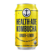 Ginger-Lemon Kombucha in Cans (Pack of 12)