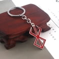 thumbnail image 5 of UDIYO Women Simple Anime Cosplay Red Sword Shape Charm Pendant Keychain Necklace Gift, 5 of 7