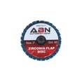 thumbnail image 3 of ABN 2” 40 Grit Zirconia Alumina Flat Flap Disc Roloc Grinding Wheels, 10 Pack, 3 of 6