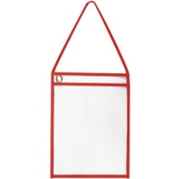 Deluxe Job Ticket Holders Red 9 x 12 (15 Per/Case)