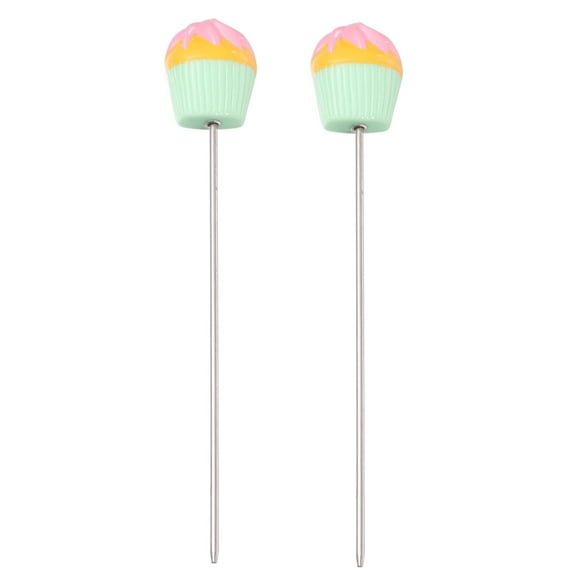 Zehuanyu 2 Pcs Frosting Piping Kit Easy to Use Baking Tool 17.50X3.00X0.30CM Green