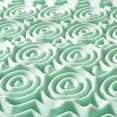 thumbnail image 4 of Mellow 1.5" 5-Zone Memory Foam Mattress Topper with Aloe Infusion, Twin, 4 of 10
