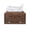 Dark Wood Grain, variant on CHAQLIN Tulips Waterproof Rectangular Cuboid Tissue Box Cover for Women, Easy to Clean Tissue Box Cover Rectangle for Home Table