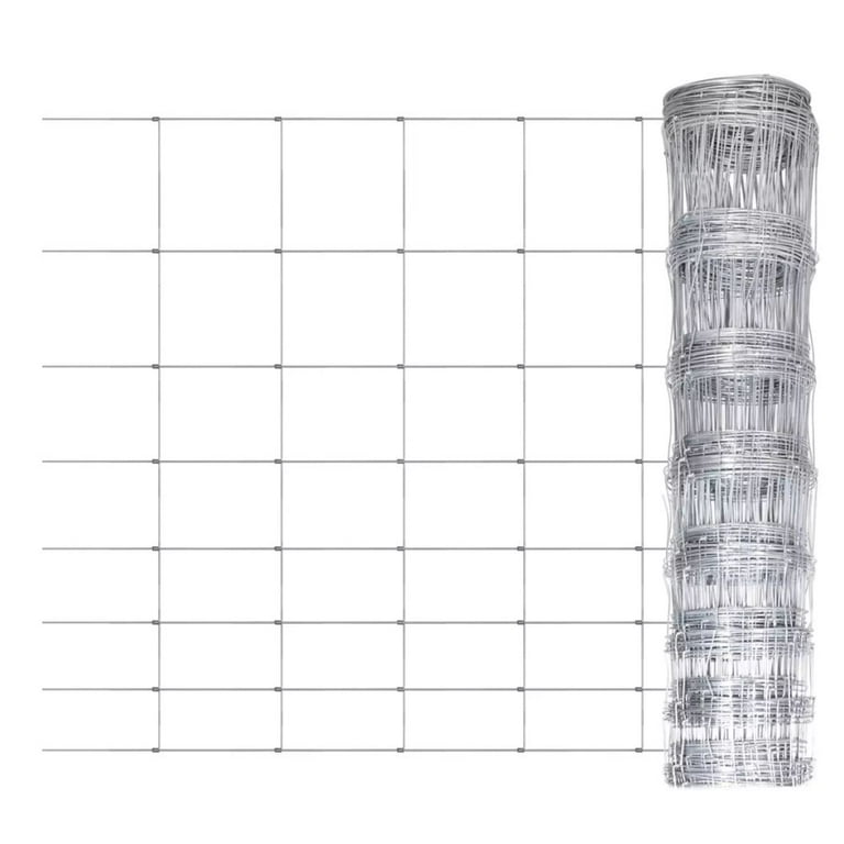 vidaXL Step-In Fence with Posts Zinc-coated Iron 164' 59/12/5.9
