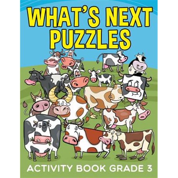 Pre-Owned What's Next Puzzles: Activity Book Grade 3 (Paperback)
