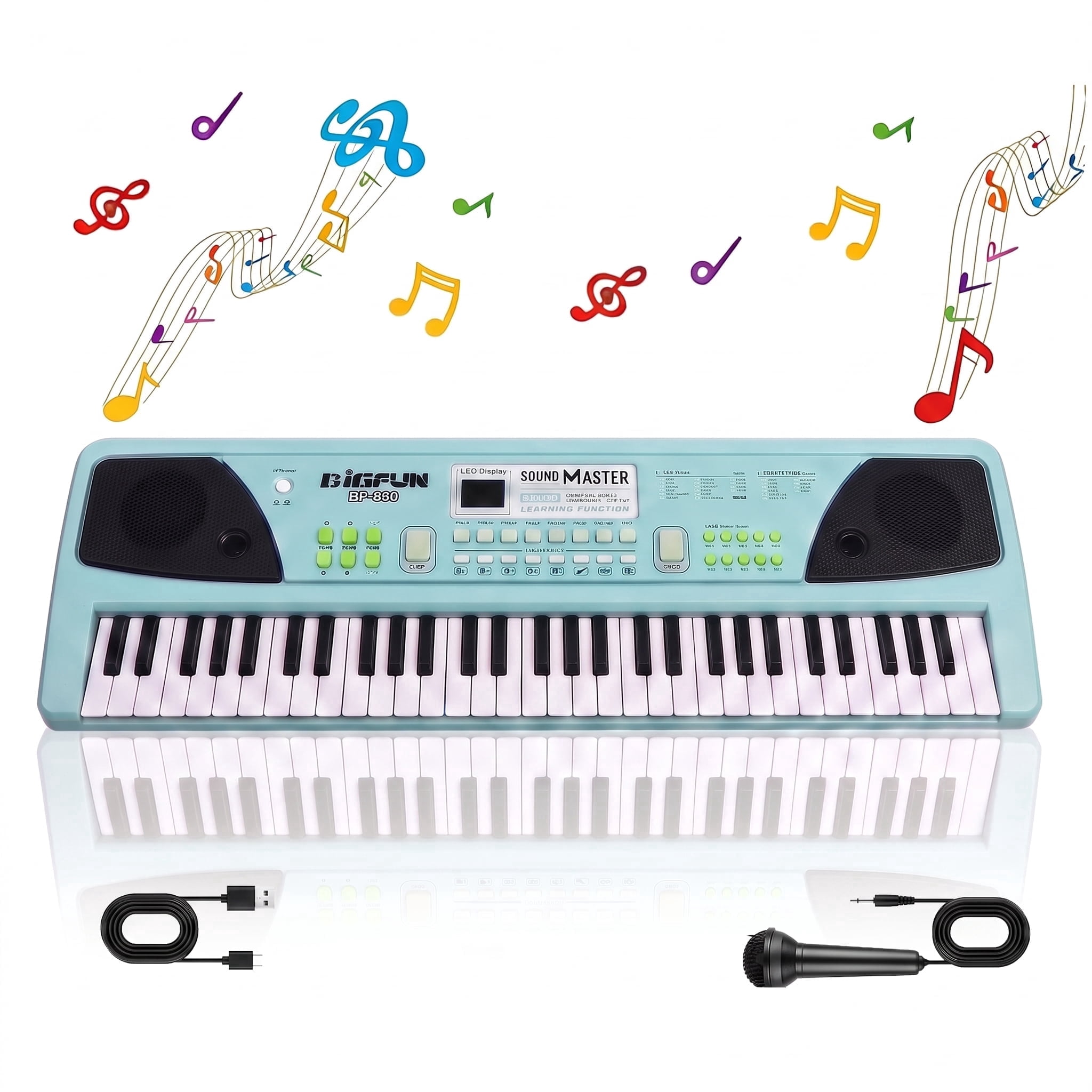 Yamaha PSR-E-363 61-Key Touch Sensitive Portable Keyboard with On