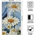 thumbnail image 2 of Daisy Hand Towels Set of 2 Rustic Flower Decorative Kitchen Dish Towel Soft Absorbent Fingertip Bath Towel for Spa Gym Bathroom, 2 of 16