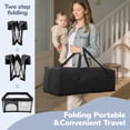 thumbnail image 4 of Baby Playpen, Caveen 50"×50" Foldable Playpen for Babies and Toddlers, Portable Travel Play Yard, Black, 4 of 9