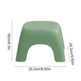 thumbnail image 2 of Boy Girl Stool Non-slip Stackable Footstool for Boy Girl Plastic Shoe Changing Stool for Bathroom Living Bedroom Safe Design with Handle, 2 of 6