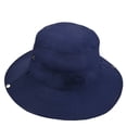 thumbnail image 2 of Men's Bushmaster Sun Protection Floppy Visor Bucket Hat (Navy Blue), 2 of 2