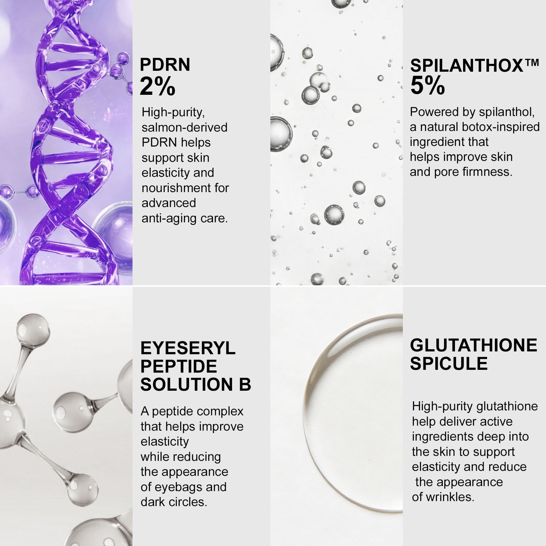 LEADERS PDRN+ 2% Eye Cream for Under Eye Puffiness & Fine Lines – High Performance Care with SPILANTHOX 5% to Help Smooth, Refresh, & Hydrate