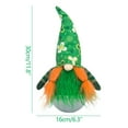 thumbnail image 3 of Dvkptbk St Patricks Day Gnomes Décorations de la Saint-Patrick Poupée Sans Visage de la Fête Irlandaise Ornements Rudolph St Patricks Day Decorations, 3 of 3