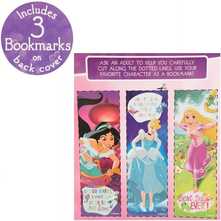2PC Disney Princesses Coloring Book Jumbo Activity Pad Books Kids Children  Girls