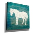 thumbnail image 2 of Epic Graffiti 'Farm Horse' by Lightbox Journal, Canvas Wall Art, 37"x37", 2 of 8