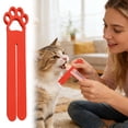 thumbnail image 1 of Distributeur de Nourriture pour Chat, Distributeur de Collations, Racloir pour Nourriture Humide et Dispositif de Décoration, 1 of 6