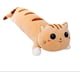 thumbnail image 1 of Muñeco de peluche de gato largo para dormir, regalo para niños (gato amarillo, 50 cm/19,6"), 1 of 4