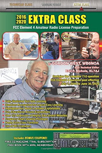 2016-2020 Extra Class FCC Element 4, Pre-Owned Paperback 094505386X 9780945053866 Gordon West, WB6NOA, Eric P