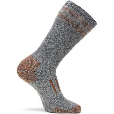 WOLVERINE Hunter All Season Wool OTC, Pack of 2, W91226470-800-Color: Rust, Size: Large