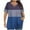 Blue A, variant on Ashirexll T Shirts for Women, Womens Summer Tops, Women's Fashion Summer Printed Plus Size Short Sleeve V-Neck Blouses