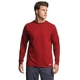 thumbnail image 3 of Russell Athletic Men's Dri-Power Cotton Performance Long Sleeve T-Shirt with Moisture Wicking, Sizes S-4XL, 3 of 6
