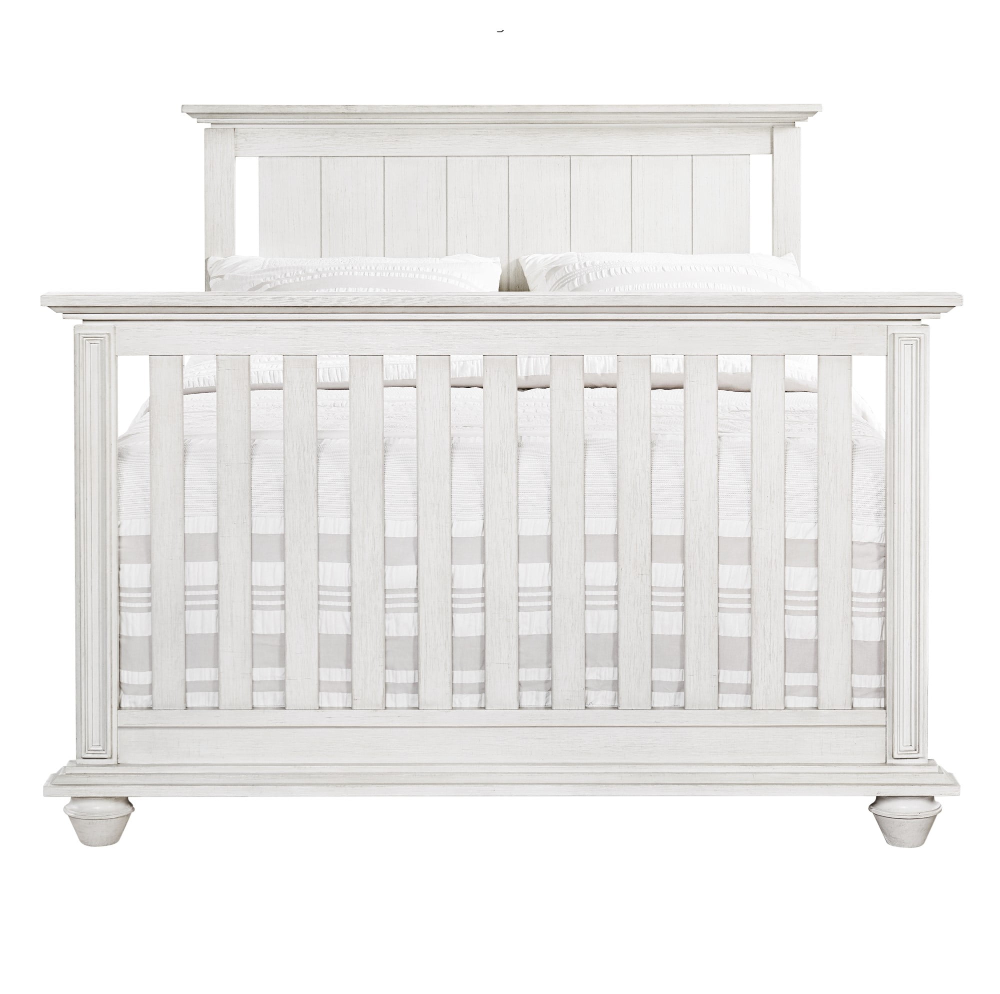 Oxford Baby Langston Full Bed Conversion Kit, Weathered White