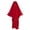 Red, variant on Classic Ghost Cape, Adult Full-Length Hooded Robe with Face Design for Halloween Party & Cosplay, Solid Color Phantom Costume, 1 PC White