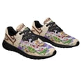 thumbnail image 6 of Louisiana Stte Map Shoes Sneakers Black Size 5, 6 of 7