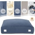 thumbnail image 2 of Upgraded Crash Pad for Kids Sensory with Handle，Sensory Pad，Soft Foam Blocks with Washable Cover, Sensory Mat for Autistic Children, Toddlers, Gymnastics & Therapy(4FT x 4FT), 2 of 9
