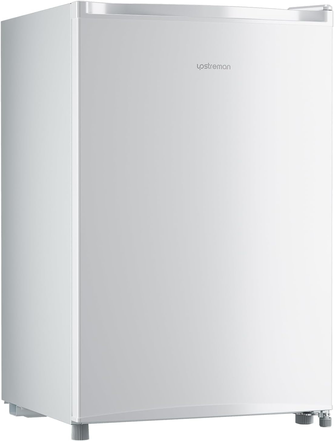 Upstreman 3.0 Cu.ft Upright Freezer, Single Door Compact Mini Freezer Stand Up Freezer with Reversible Door, UP30 White