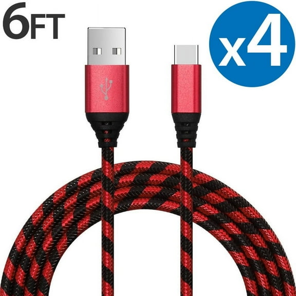 Type C Charger Fast Charging Cable USB-C Type-C 3.1 Data Sync Charger Cable Cord For Samsung Galaxy S10  S9 S8 Plus Galaxy Note 8 9 Nexus 5X 6P OnePlus 2 3 LG G5 G6 G7 V20 V30 V40 HTC M10 Google Pixel