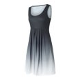 thumbnail image 2 of Lucakuins - Mini vestido de verano para mujer, casual, sin mangas, cuello redondo, suelto, estampado, sin mangas Lucakuins  moda, 2 of 9