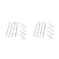 thumbnail image 2 of Thinsony 8pcs Car Door Edge Guards Set Auto Slim Bumper Strip Kit Trim Molding Protection Anti-rub Scratch Protector white 2Set, 2 of 6