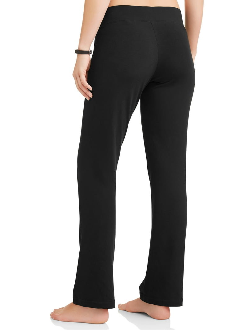 Danskin Core Active Women's Sleek Fit Crop Yoga Pants - Walmart.com