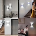 thumbnail image 4 of Cube Led Wall Lights Modern Up Down Sconce Lighting Fixture White Lamp Indoor, 4 of 6