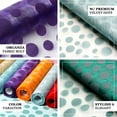 thumbnail image 3 of Efavormart 12" x 10 yards Velvet Dots on Organza Fabric Bolt Sewing Craft Bridal Supplies For Wedding Party Banquet Event - Blue, 3 of 6