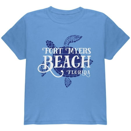 Summer Sun Sea Turtle Fort Myers Beach Youth T