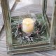 thumbnail image 4 of Guirnalda Navideña de Velas con Piñas y Bayas Rojas | Decoración Artificial de Eucalipto y Nieve | Centro de Mesa de 25 Cm para Decoración Navideña, 4 of 7