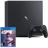 PlayStation 4 Pro 1TB Black Console w/ MLB The Show 19 - Black PS4 Pro Console & Controller - MLB The Show 19 game - AMD Jaguar Octa-core - 8GB RAM - 1TB HD