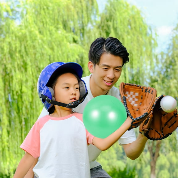 Toyvian 4pcs Baseball Gear Connection Ball for Sports Light Green PVC Baseball Players Equipment