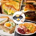 thumbnail image 6 of 4-Cup Egg Pan Nonstick, Healthy Aluminum Omelette Pan, Breakfast Omelette Skillet for Fried Eggs Cooker, Pancakes, Suitable for Gas Stove & Induction Cookware, 6 of 6