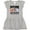 AC-Heather Grey, variant on Inktastic Future Rock Collector Girls Baby Dress