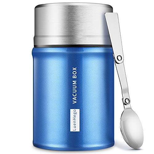 Hot Food Flask Stainless Steel Lunch Box Thermos Vacuum Insulated Travel YW 