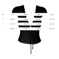 thumbnail image 4 of V Neck Tops for Women Slim Fit Blouse Short Sleeve Top 2026 Fashion Casual Summer Daily Wear Outfits by Yigetop White M, 4 of 6