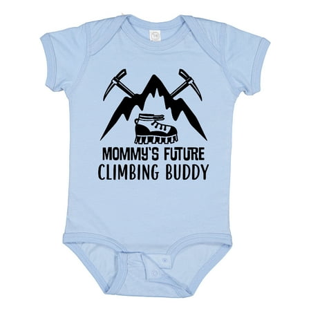 

Inktastic Rock Climber Mommy Climbing Buddy Gift Baby Boy or Baby Girl Bodysuit