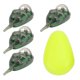 thumbnail image 4 of Alimentador de pesca, juego de alimentador portátil, juego de alimentador de pesca con cebo, alimentador de estética elegante, 4 of 11