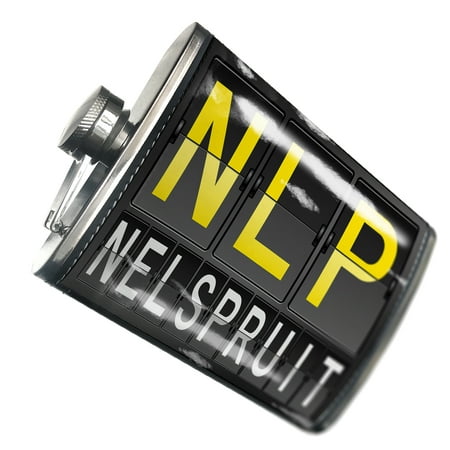 

NEONBLOND Flask NLP Airport Code for Nelspruit