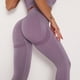 thumbnail image 4 of Pantalones de yoga elásticos de cintura alta para mujer - Leggings opacos con cintura en forma de V y efecto fruncido en los glúteos, 4 of 7