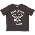 thumbnail image 3 of Inktastic Handpicked for Earth by My Nana in Heaven with Angel Wings Boys or Girls Toddler T-Shirt, 3 of 5