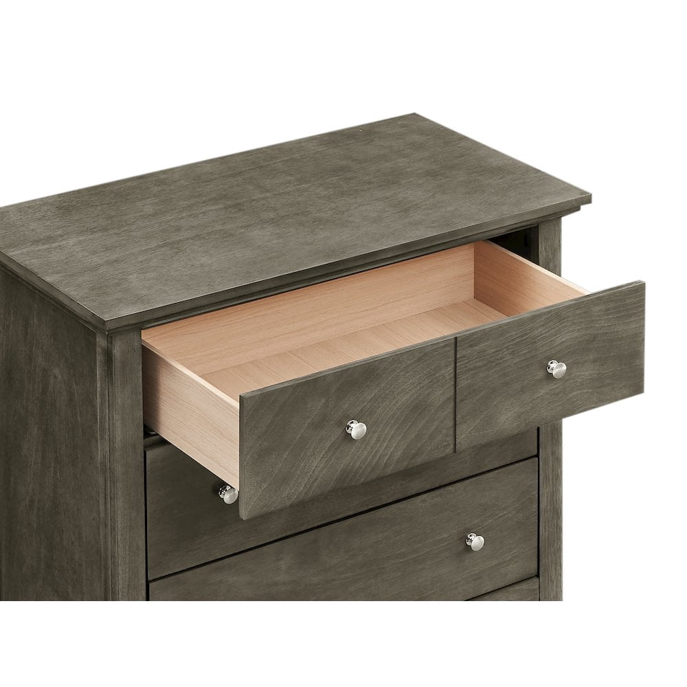 Glory Furniture Hammond Chest in Gray Color